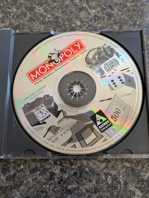 Monopoly PC Game CD-ROM Disc Only Westwood Studios 1998