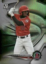 2022 Bowman Platinum #TOP-96 D'Shawn Knowles Top Prospects
