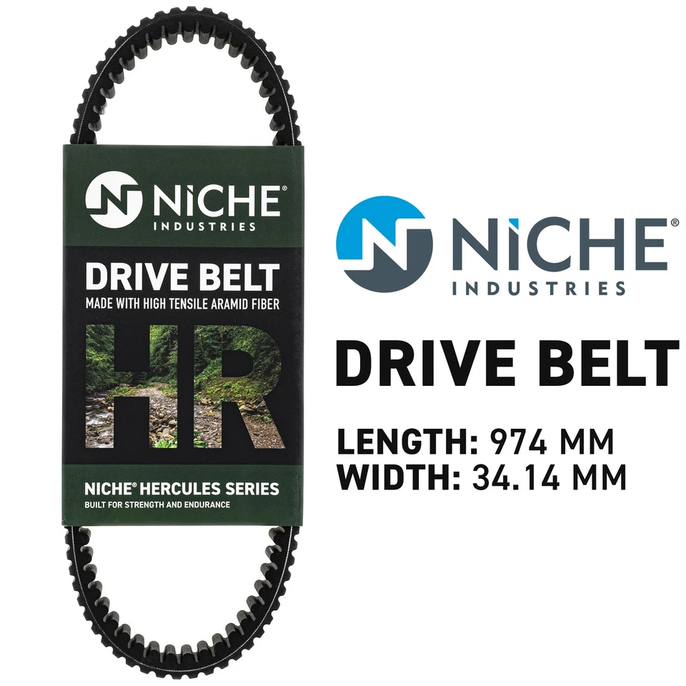 NICHE HERCULES Drive Belt for Polaris Ranger 900 Crew Diesel HST 3211135 - Image 2 of 4