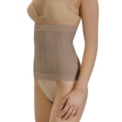 Solidea Elastischer Bauchgurt CHAMPAGNER Cellulite Behandlung Control SILV