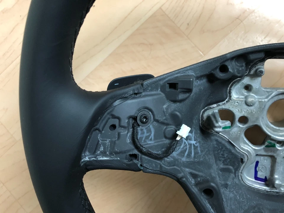 Vw Crafter T6 Bus Transporter Golf 7 Polo 2G Leder Lenkrad Schaltwippen DSG - Bild 3 von 4