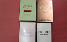 4 Samples:JPG La Belle Le Parfum,JPG Essence de Parfum,L'Interdit,Live Irresist.