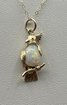 NEWEI Collana Pappagallo In Acciaio Inossidabile 316L – Ciondolo Ara, Ninfa, Calopsite – Gioiello Per Amanti Degli Uccelli, Regalo Per Donne E Ragazze - 3