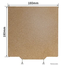 3D Printer PEI Heated Bed Sticker Steel Spring Sheet Flex Magnetic Base Include