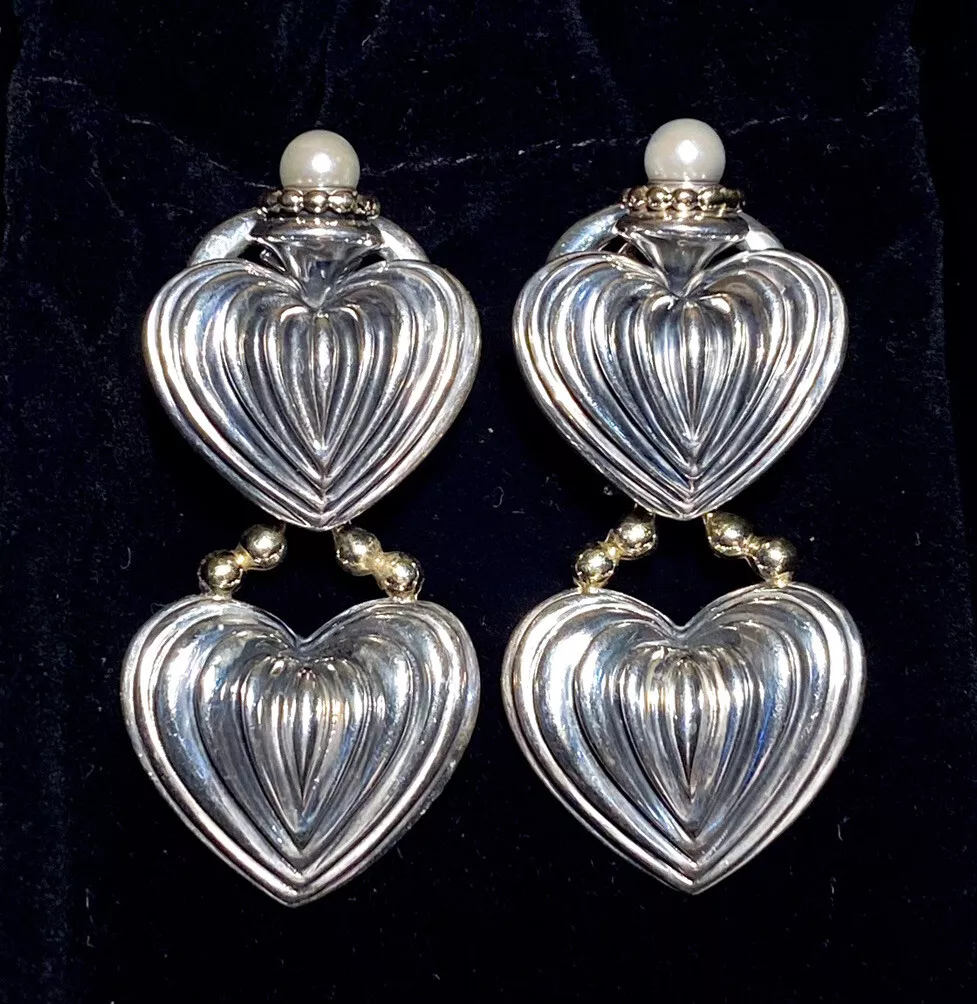 Lagos sale heart earrings