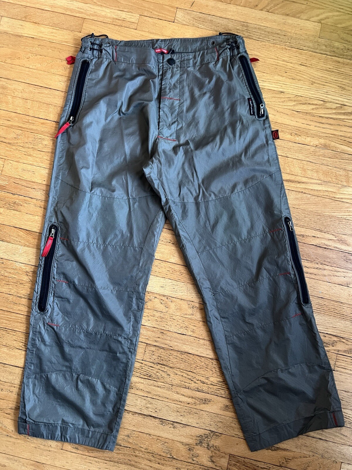 Vintage Ecko Function Nylon Cargo Utility Pants Y… - image 1