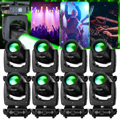 Disco Lights 230W 7R Moving Head Light DMX Strobe Gobo 8+16 Prism Stage Lighting