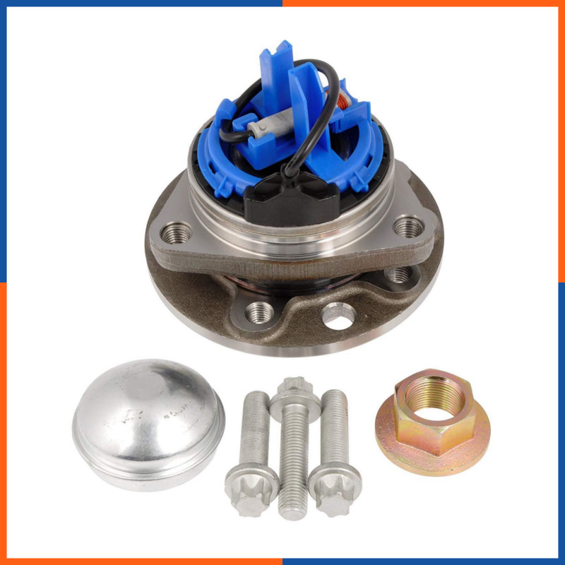 Moyeu de roue avant pour OPEL anti-vibration en acier forgé renforcé RC4428