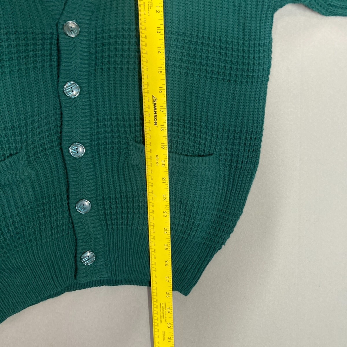 Vintage 90s 80s Mens M Cardigan Sweater V-Neck Button Vintage 90s 80s Mens M Cardigan Sweater V-Neck Button