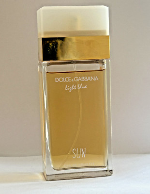 Dolce & Gabbana Light Blue SUN  Eau De Toilette 3.3oz/100ml~Spray.SEE DESC