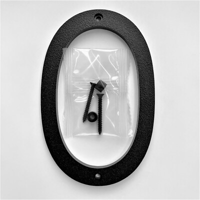 5 inch Modern House Address Numbers Letters, color choices
