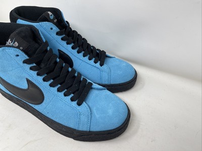 Nike SB Zoom Blazer Mid Baltic Blue Black Size Men's 5/Women's 6.5  864349-400 | eBay