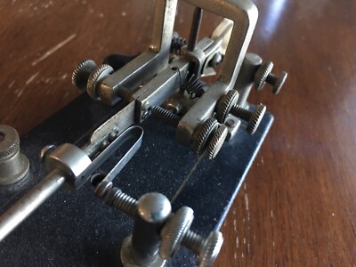 Ancienne Clé Télégraphique Speed Bug - Code Morse - Radio Amateur - USA - Pour Pièces