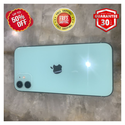 Apple iPhone 11 128GB - 64GB Factory Unlocked Verizon Tmobile - Green Very Good