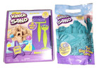 🏖  Kinetic Sand LOT Beach Day Fun Tower 2 LB Teal Blue Dig Demolish Set New NIB — photo 2