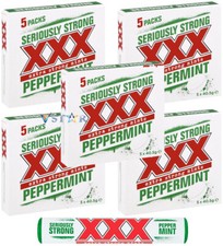 Seriously XXX Extra Strong Mints 40.5g Rolls Peppermint Flavour Kids Gift