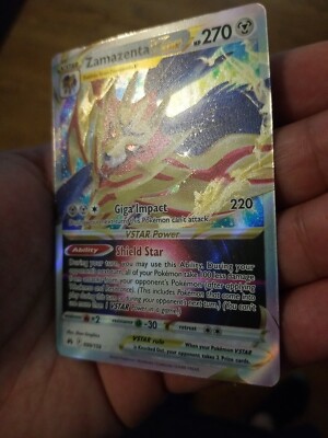 Zamazenta VSTAR 099/159 Ultra Rare Crown Zenith Pokemon TCG | eBay