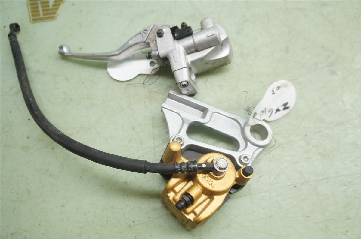 KAWASAKI ZX600 ZX6 ZX 600 FRONT BRAKE AND MASTER *2286 | eBay