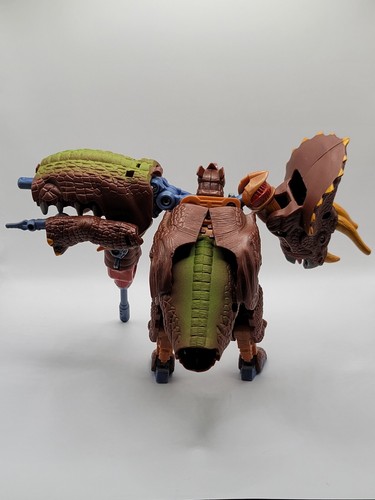 Transformers Beast Machines Triceradon COMPLETE - Picture 2 of 2