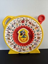 Disney Mickey Mouse  Friends See N Say Mickey ABC's Learn Vintage 1989 Mattel