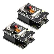2PCS ESP32-CAM-MB CH340G WIFI Bluetooth Development Board OV2640 Camera Module-