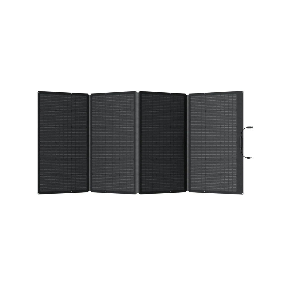 Central eléctrica portátil EcoFlow 400W panel solar plegable impermeable XT60 RV Foto 2 de 4