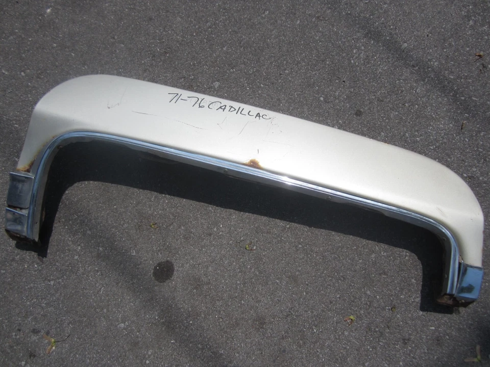 71-76 Cadillac Calais DeVille Fleetwood Conjunto de Pares de Saia Fender Comercial USADO - Imagem 2 de 4