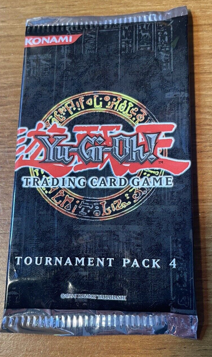 YuGiOh TP4 ENGLISH Tournament Pack 4 Promo 3-card Factory Sealed 