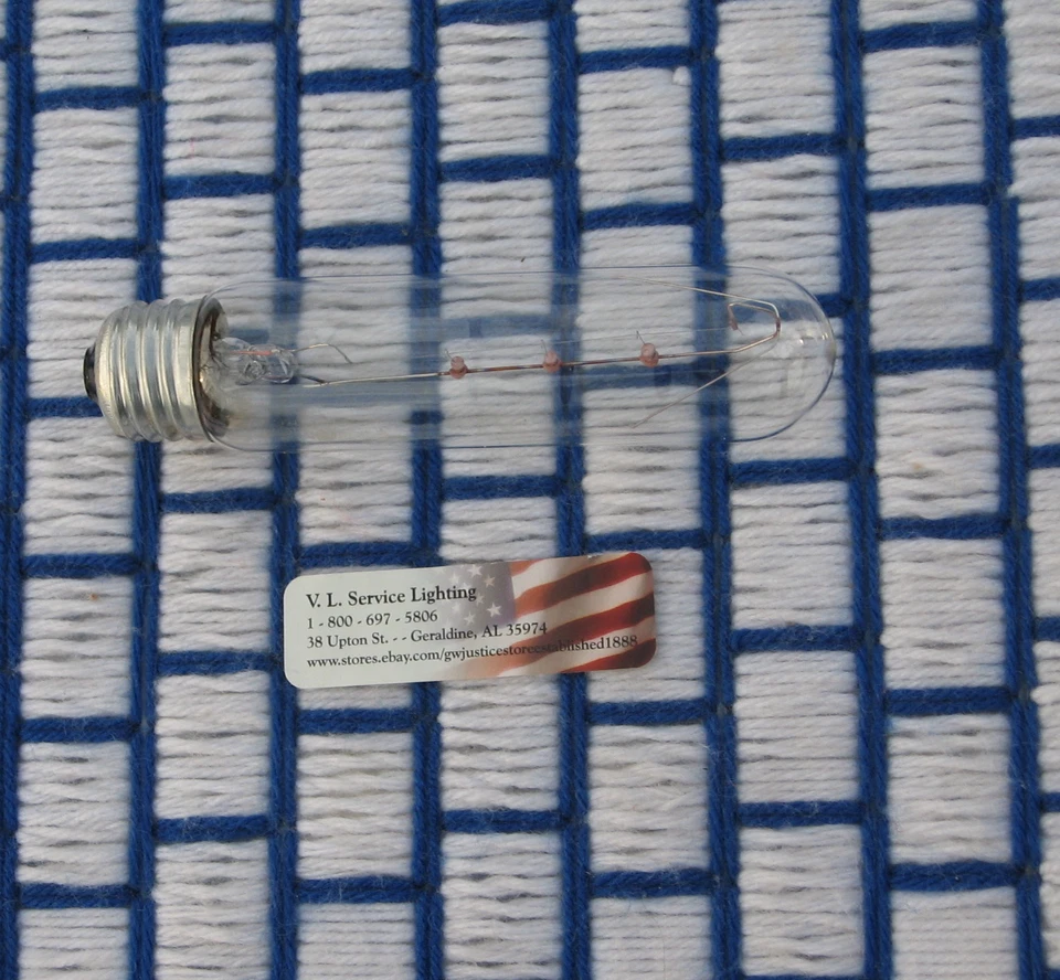 BOX of 9 new GE 40 watt T10 showcase CLEAR Light BULB tube 40T10 appliance 40w - Image 3 of 4