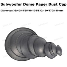 35mm to 180mm Various sizes Subwoofer Dome Paper Dust Cover Cap For Speaker