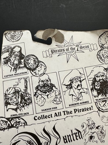 Pirates of 7 Seas BLACKHEART Bend-ems biegbare Figur neu versiegelt Justoys - Bild 5 von 5