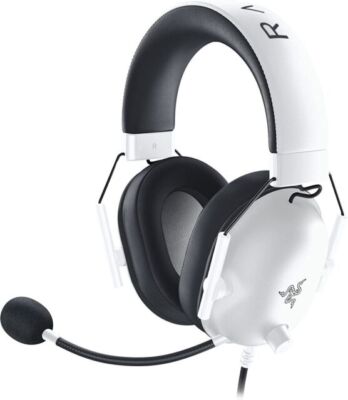 Razer BlackShark V2 X Over the Ear Gaming Headset - White (RZ04-03240700-R3U1)