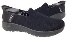 Skechers Women's Slip-Ins Go Walk Joy Vela Slip On Shoes Blk Wide Size:6.5 109F
