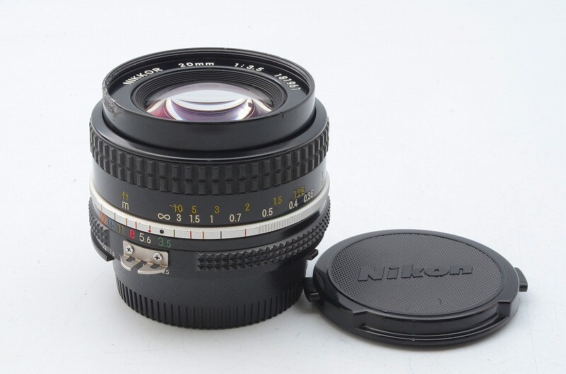Nikon NIKKOR 20mm 1:3.5 AI レンズ Nikon Nikkor 20mm F/3.5 AIS Manual Focus Lens {52} - Used