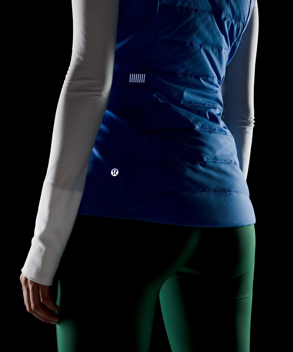 NEW Women Lululemon Down For It All Vest Blue Nile (2022/3rd NEW Women Lululemon Down For It All Vest Blue Nile (2022/3rd