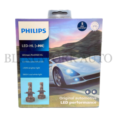 PHILIPS H4 Ultinon Pro9100 LED Car Headlight Bulbs Kit +350% 5800K