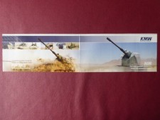 10/2009 PUB KRAUSS MAFFEI WEGMANN PzH 2000 ARTILLERY MBT TANK AGM ORIGINAL AD