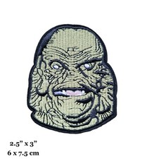 Creature From the Black Lagoon Horror Movie Monster Embroidered Iron On Patch