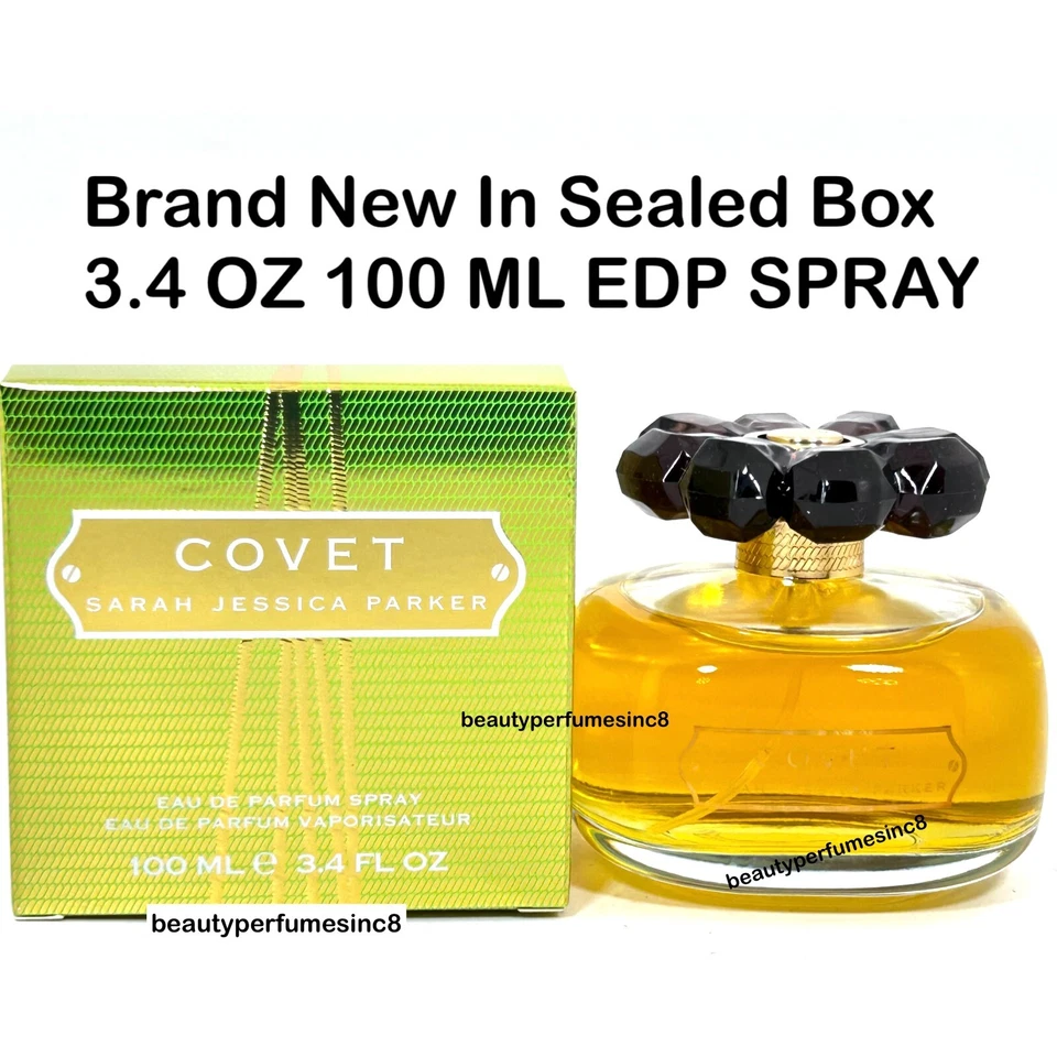 Covet by Sarah Jessica Parker Perfume for Women 3.4 oz EDP New in Box - Image 2 of 2