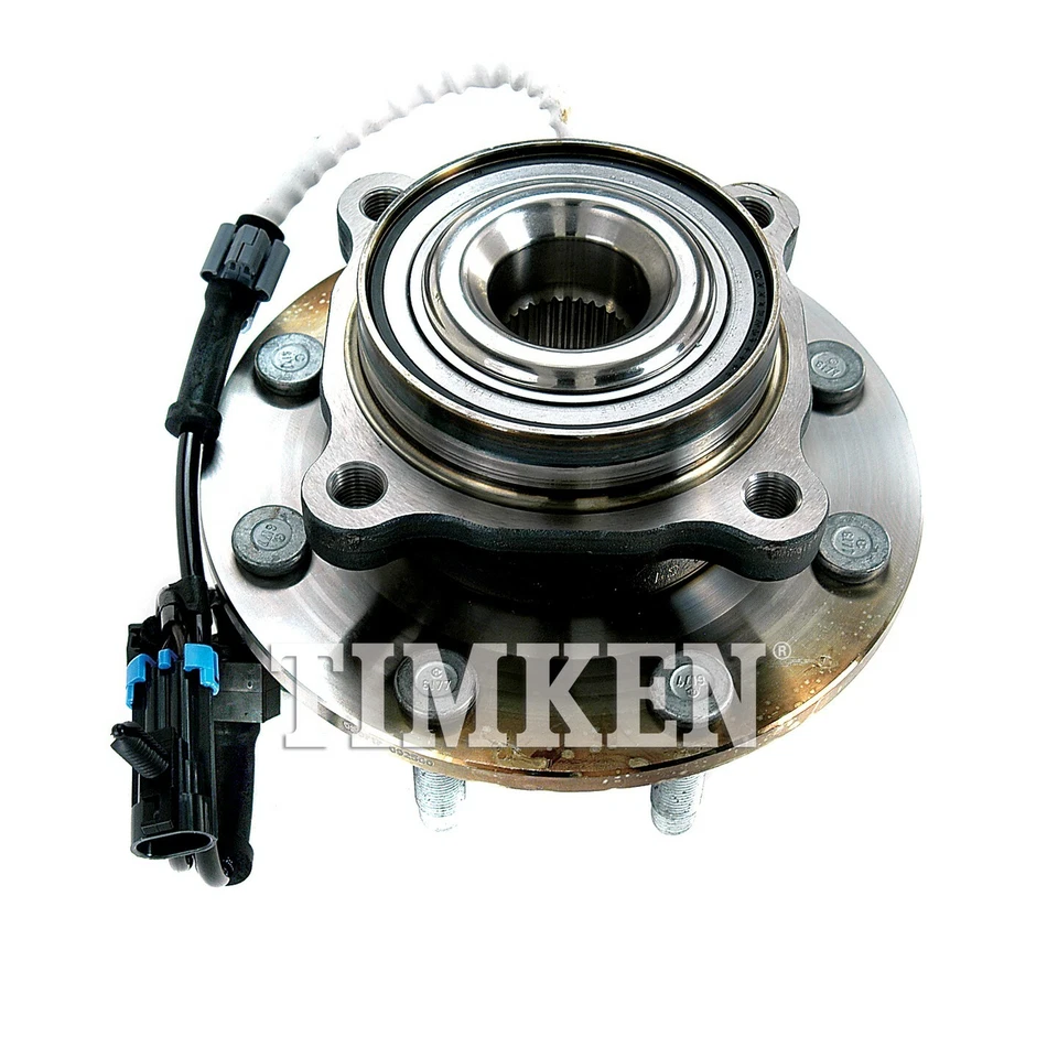 Conjunto de cojinete de rueda y buje delantero Timken para GMC Sierra 1500 HD 2001-2003 Foto 2 de 4