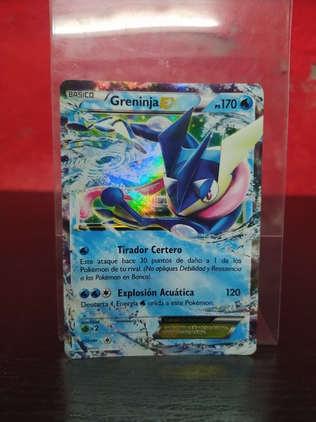 Pokemon Promo GRENINJA EX Xy20 Rare Holo Foil SPANISH CARD TCG JCC