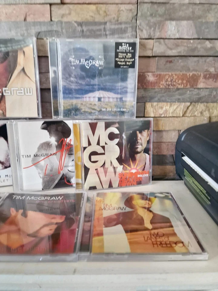 Tim McGraw x 12 CD Albums Collection (Let it Go, Circus Down, Reflected, Dying). - Image 3 of 4