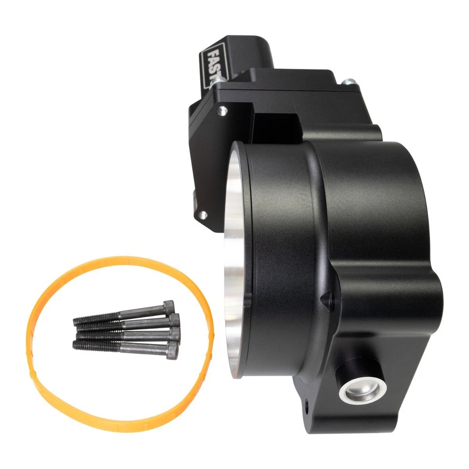 Cuerpo de acelerador de billet FAST 54104 LS boca grande de 4 pernos 102 mm DBW Drive-By-Wire Foto 4 de 4
