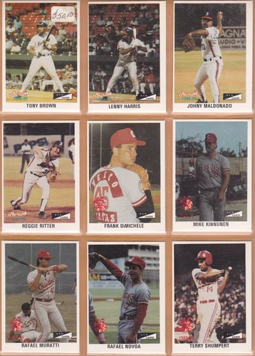 UPDATE SET 1989-90 BASEBALL PUERTO RICO, GONZALEZ, HOF MARTINEZ, BAERGA