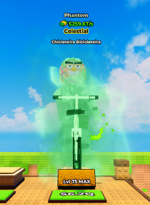  Kick a Lucky Block - 259.6Ts Phantom Chicleteira Bicicleteira (MAX LVL)  