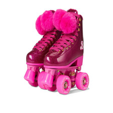 Impala Rollerskates Unisex-Adult Quad Skate Big Kid/Adult Barbie Pink 4