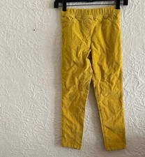 Mini Boden Yellow Corduroy Pull On Pants Kids Girls 7-8Y