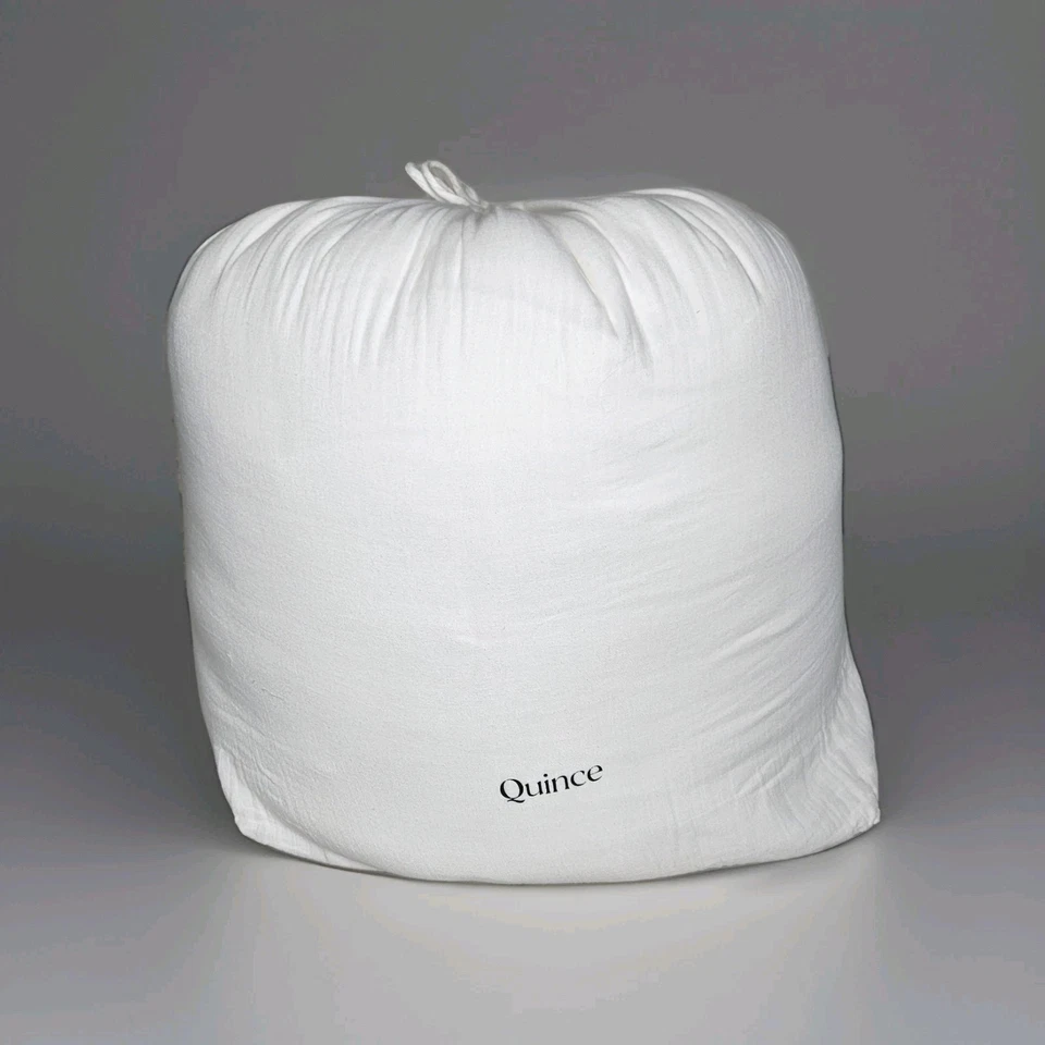 Quince Organic Airy Gauze Quilt White Bedding King/Cali King(4301) - Image 3 of 4