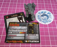 BattleTech Stalker Mech  -- Inner Sphere Fire Lance + Cards