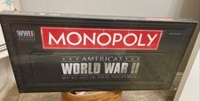 Monopoly Factory Sealed NIB World War II WW2 Game Collector Edition Hasbro